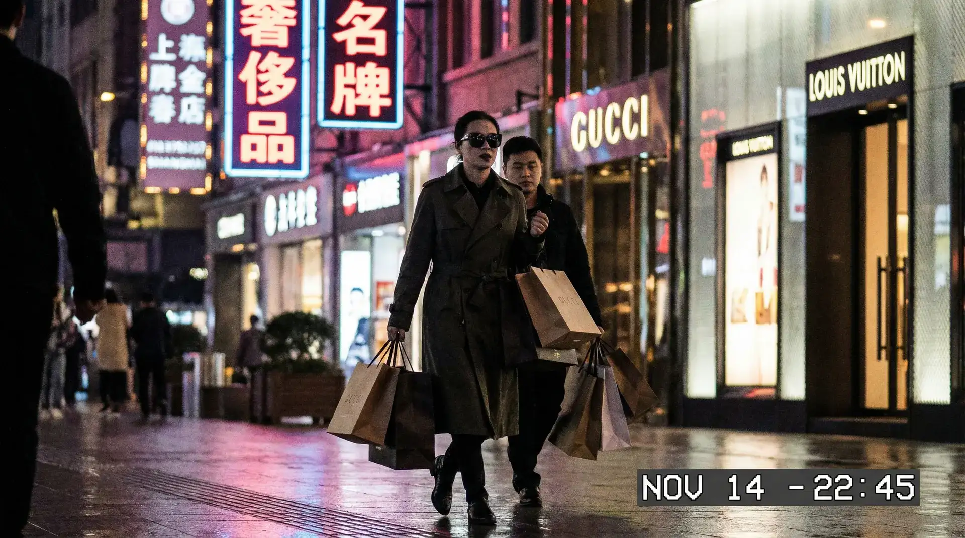 捷克上金钱搭讪 - 奢侈品购物被拍